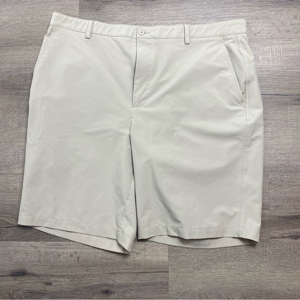 Footjoy FJ Khaki Shorts Golf Men’s Size 42 Flat Front Casual Preppy Classic Golf